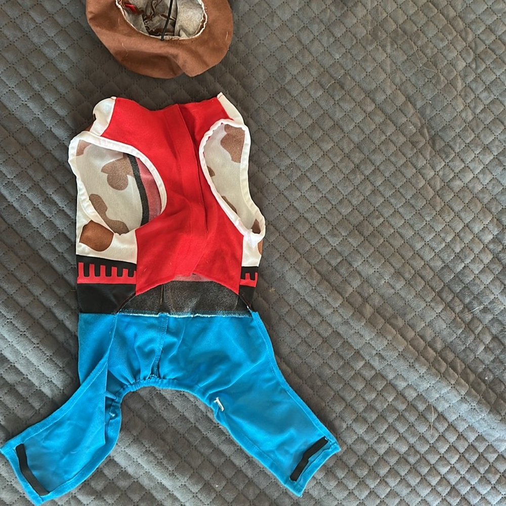 Cowboy Sheriff Dog Halloween Costume - Picture 4 of 5